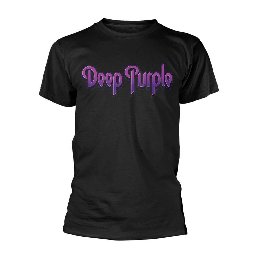 Deep Purple Logo - Blabbermouth | Logo (Black) | Deep Purple | T-Shirt