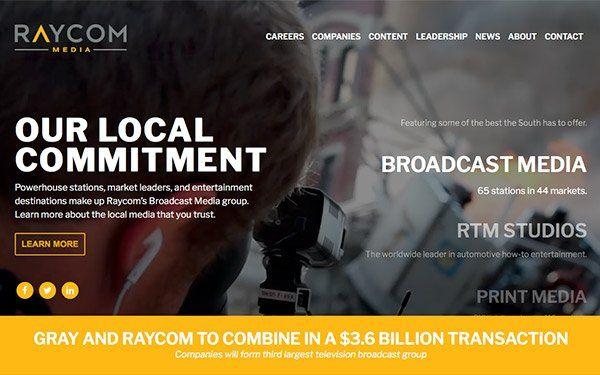 Gray TV Company Logo - Gray TV Buys Raycom Media For $3.6 Billion 06/26/2018