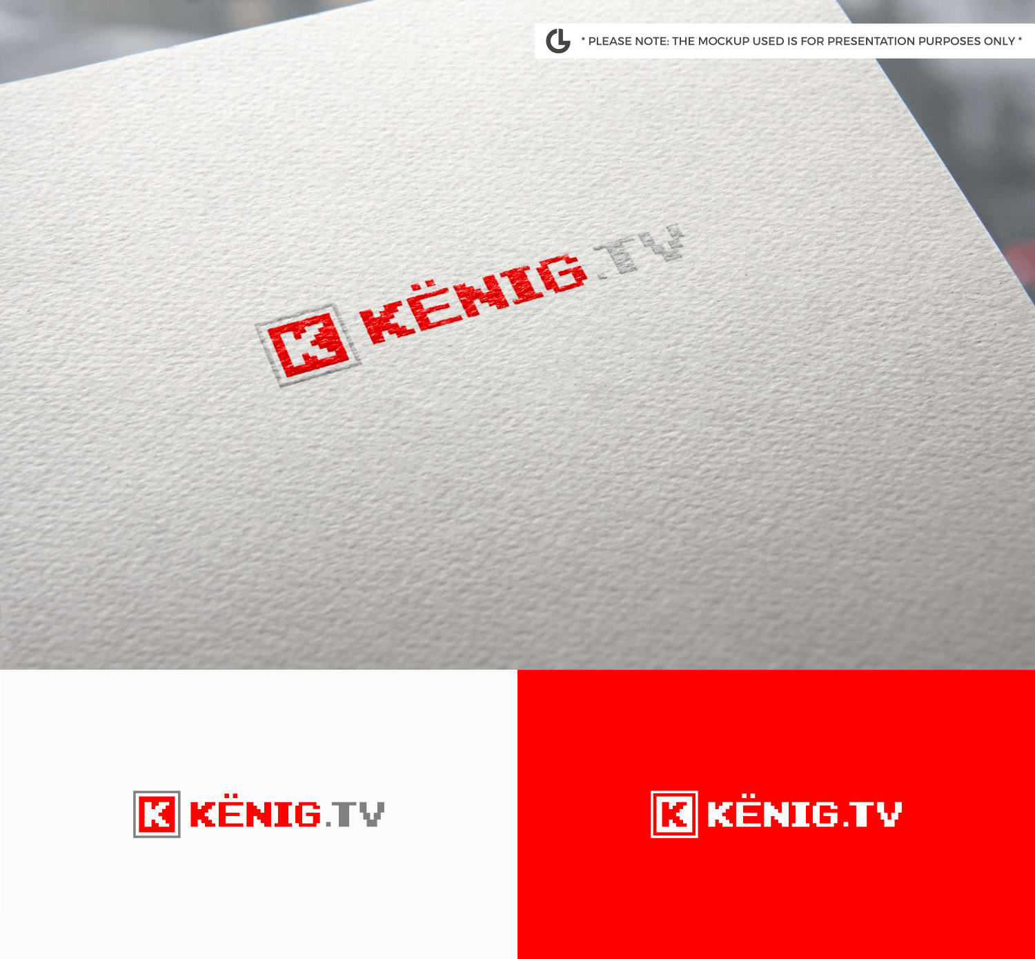 Gray TV Company Logo - Elegant, Serious Logo Design for KENIG.TV by L.G | Design #20159437