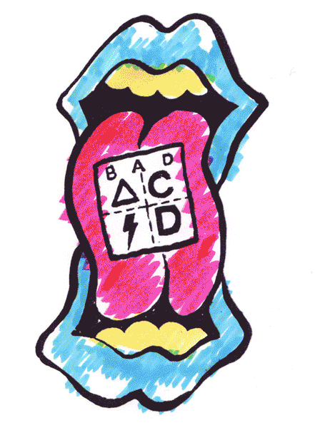 Trippy Logo - gif trippy design acid psychedelic artwork logo mouth digital art ...