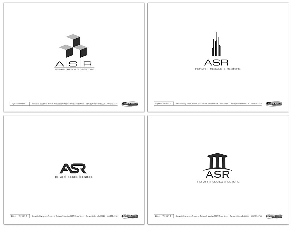 Three Letter Logo - Logo Design Case Study - Outreach Media