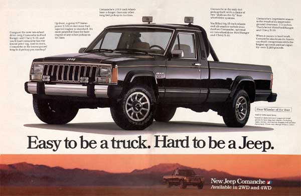 Jeep Comanche Logo - Jeep Comanche Photo, Informations, Articles