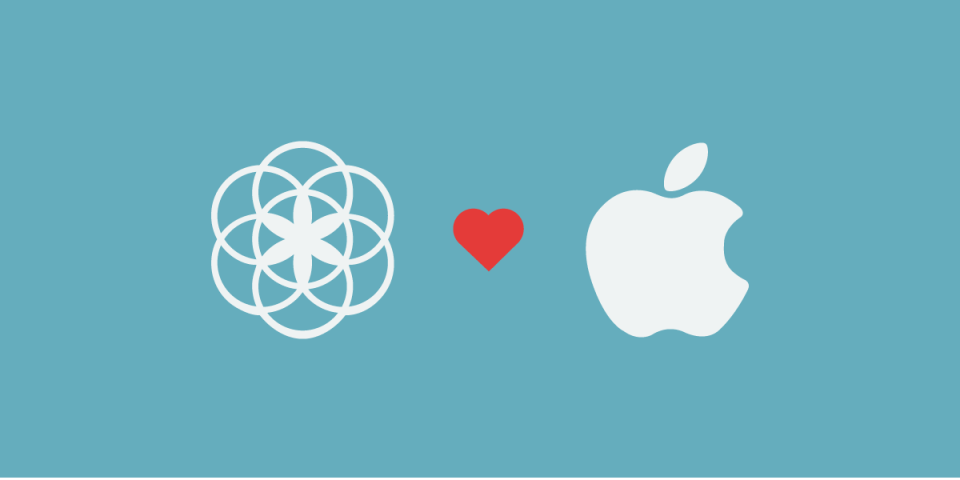 Health Apple Logo - Clue + Apple HealthKit = More Data, Better Health