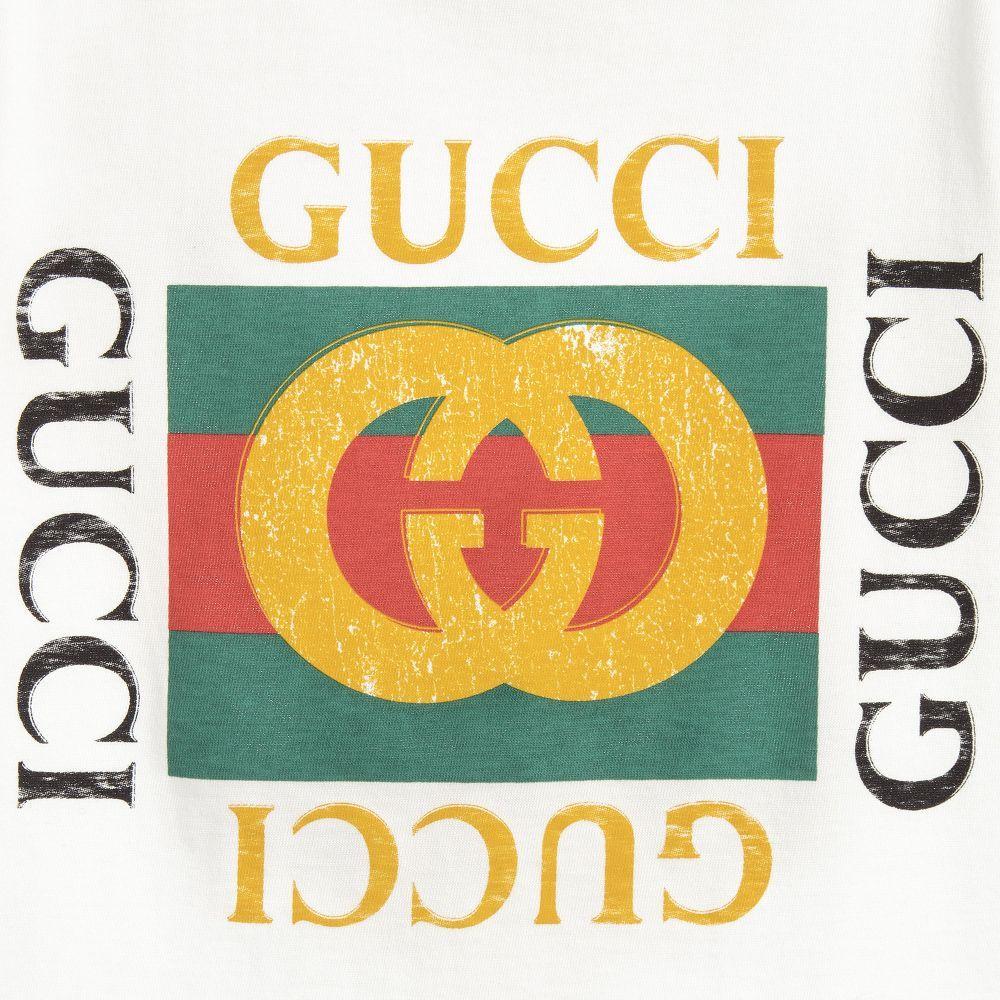 Gucci White Logo - LogoDix