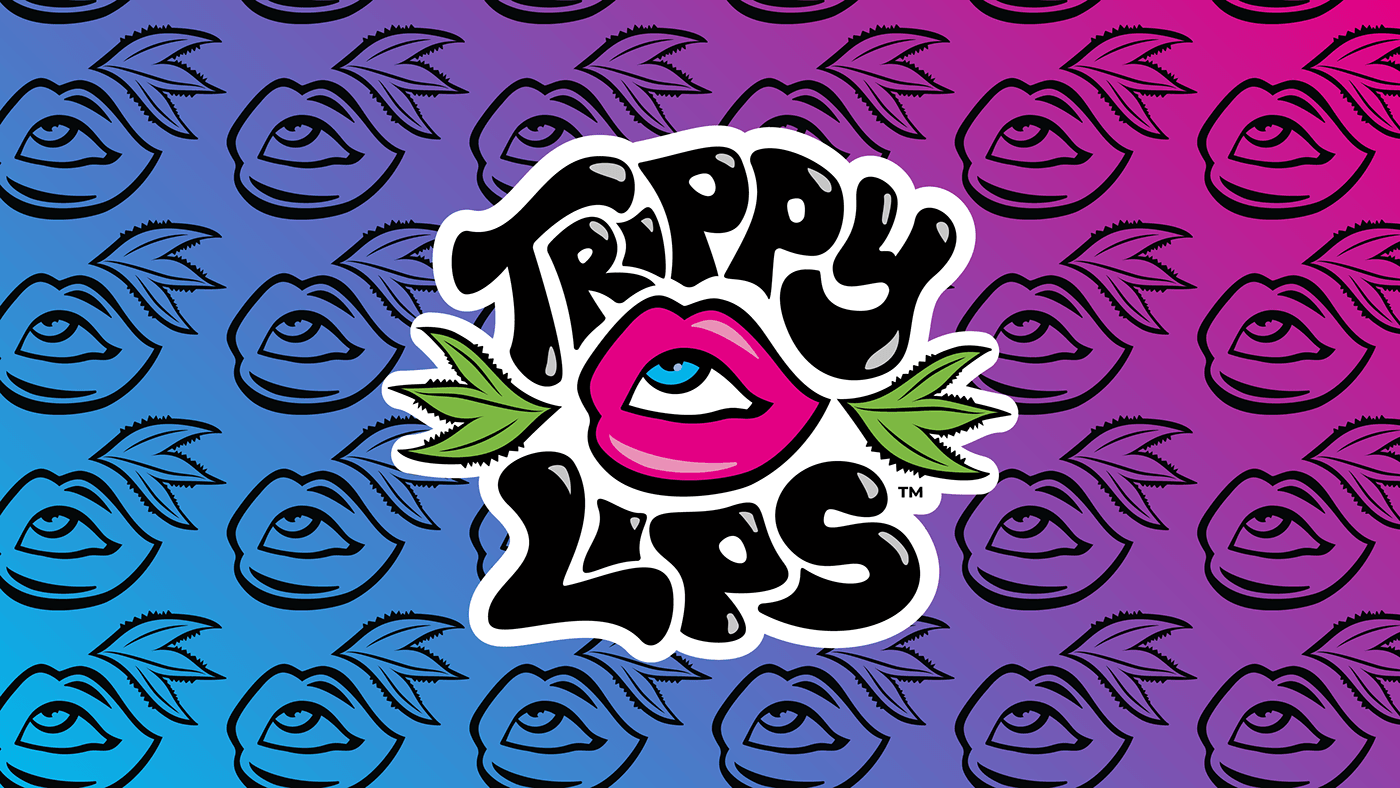 Trippy Logo - Trippy Lips Brand on Behance