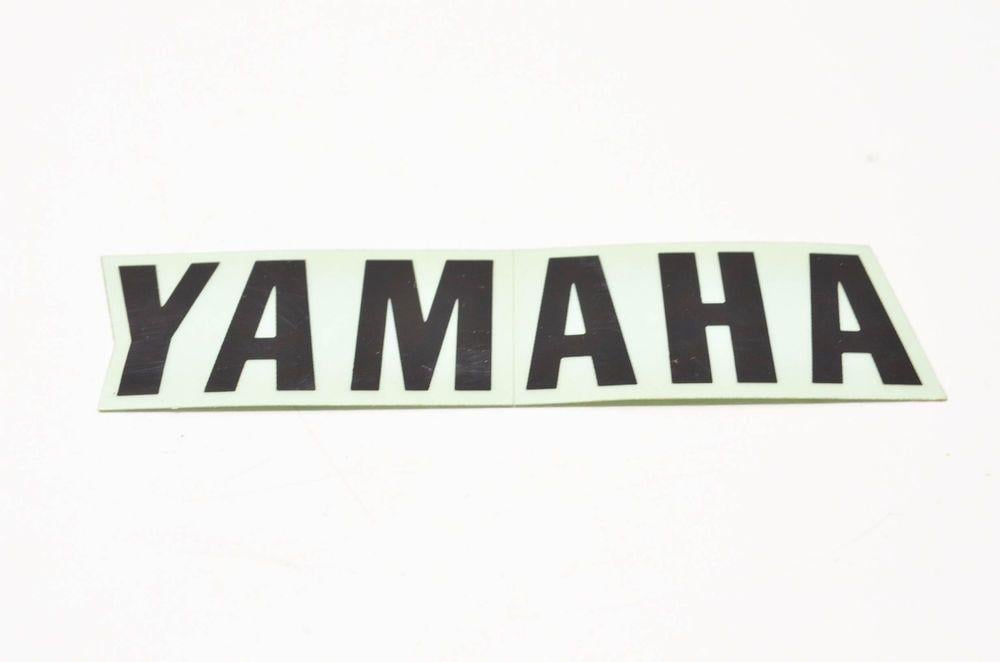 eBay Motors Logo - New OEM Yamaha Badge Logo Decal NOS | Pinterest | Badge logo