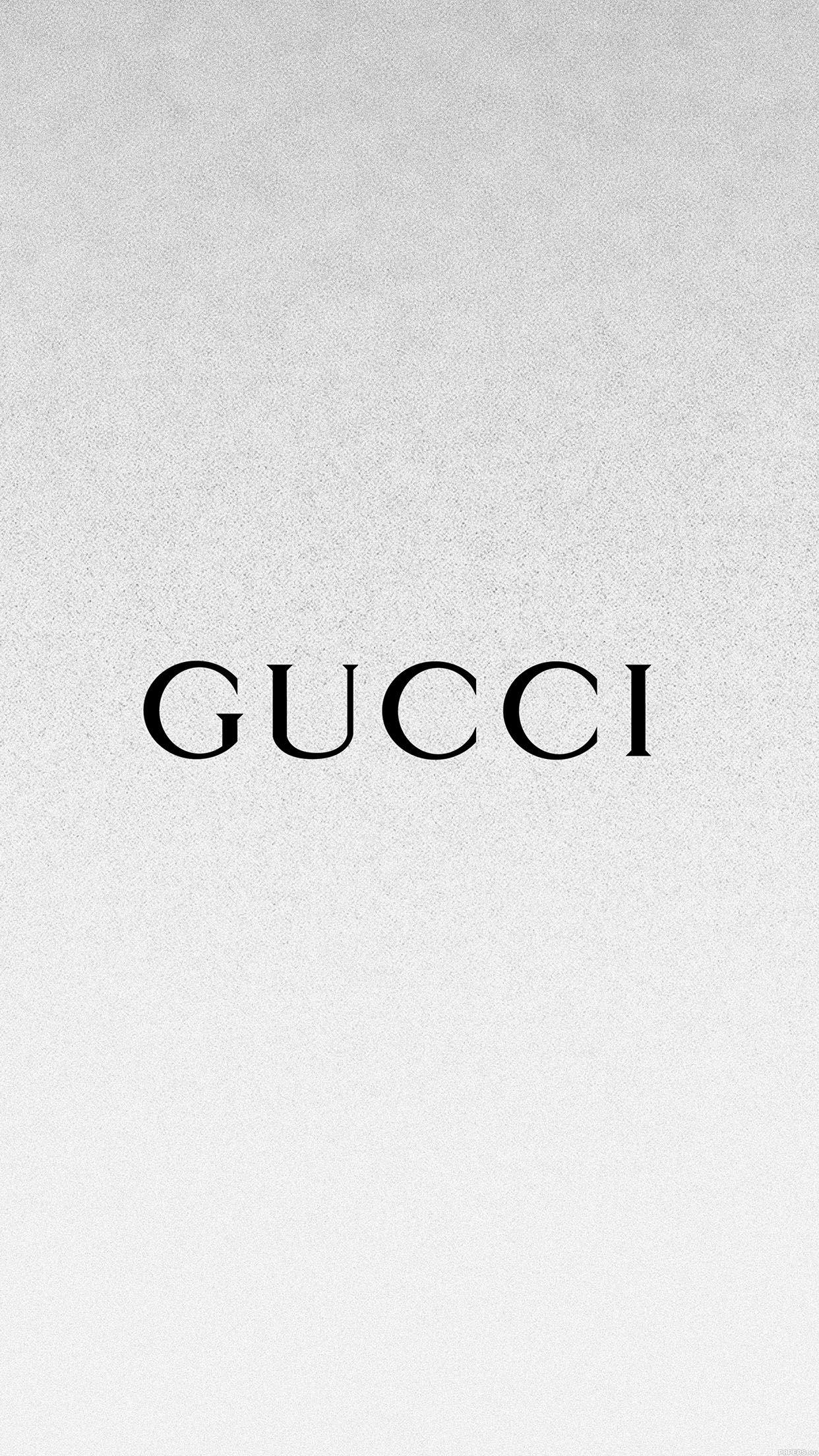 Gucci White Logo - iPhone6papers - ab59-wallpaper-gucci-white-logo