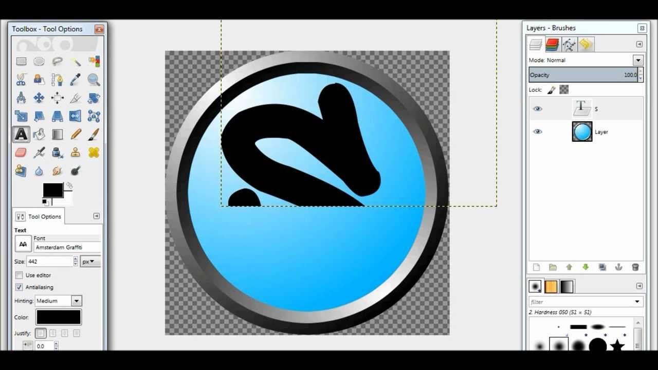 Make YouTube Logo - How to Make a YouTube Logo on Gimp 2.8