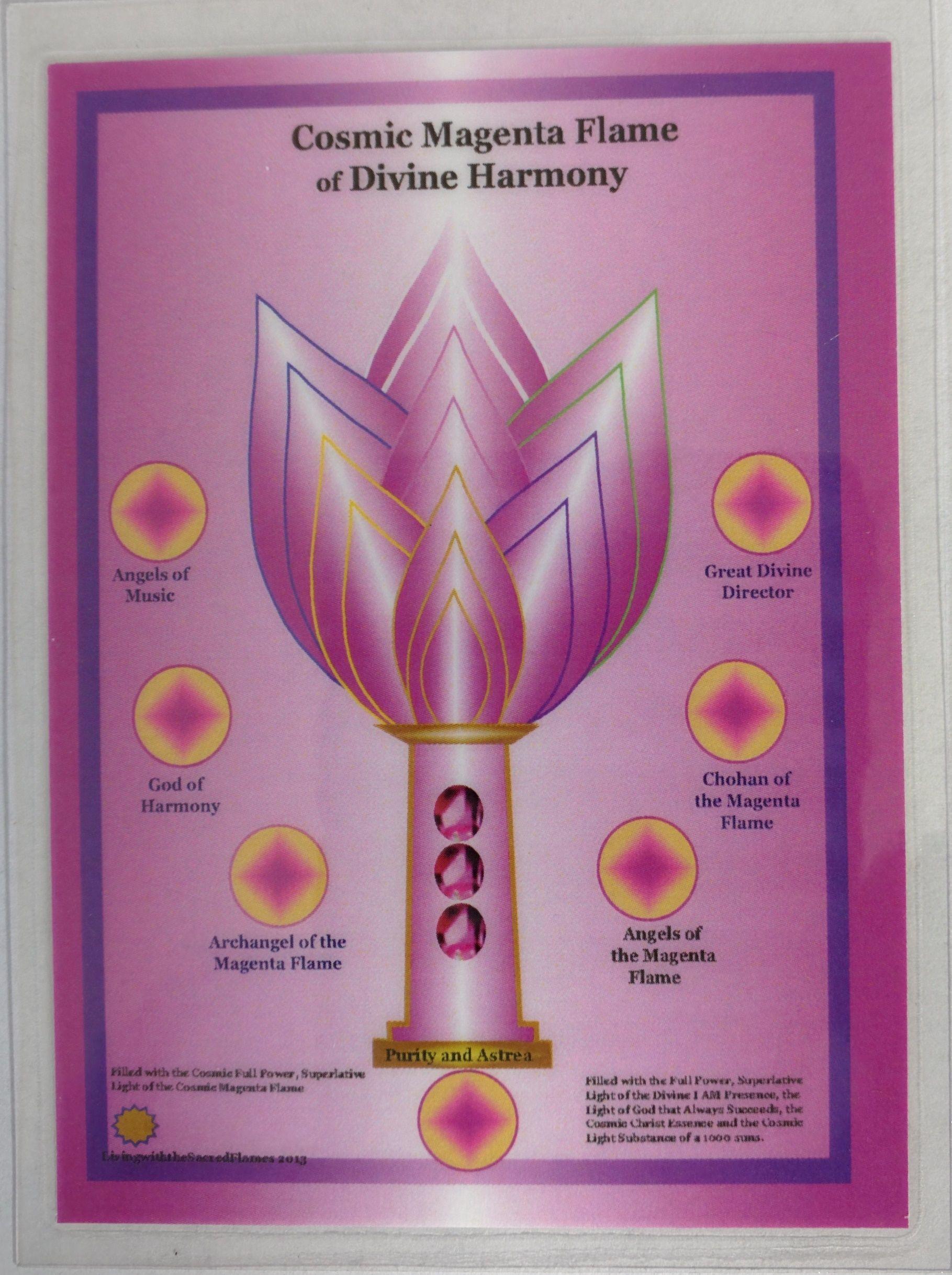 Magenta Flame Logo - Cosmic Magenta Flame of Divine Harmony :: Fourth Dimensional Shift