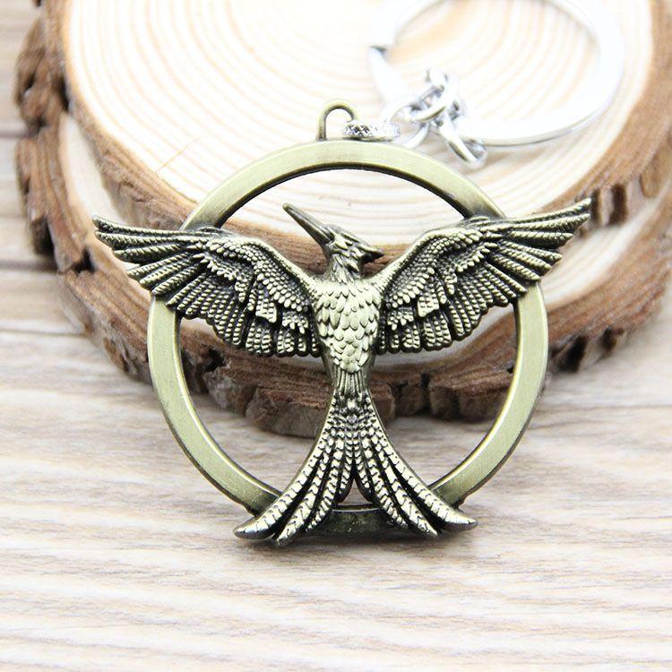 Metal Bird Logo - The Hunger Games Metal Bird Logo Keychain - jagfox.com