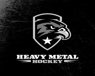 Metal Bird Logo - Heavy Metal Hockey by matthiason - Sports Logo - logopond.com ...