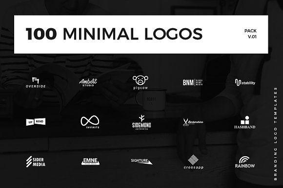 Minimal Logo - 100 Minimal Logo Templates ~ Logo Templates ~ Creative Market