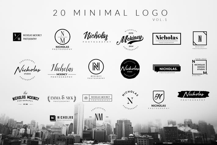 Minimal Logo - Minimal Logo Vol.1 by BNIMIT on Envato Elements