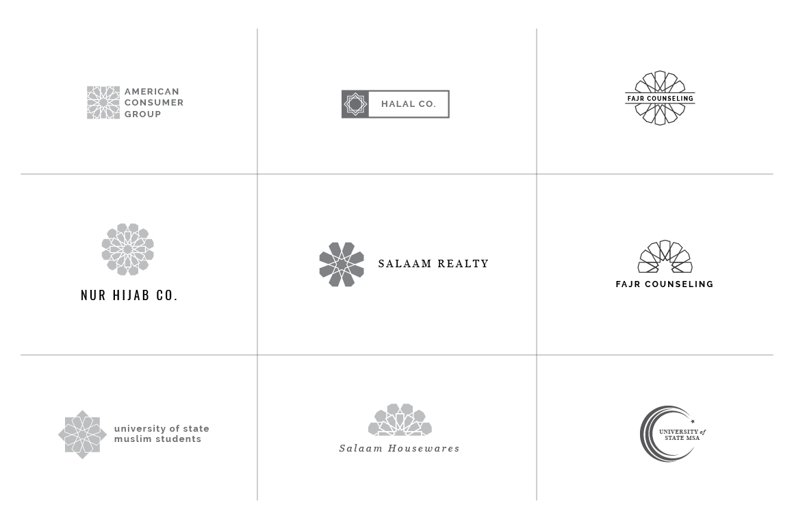 Minimal Logo - Geometric Minimal Logos. The Flyer Press