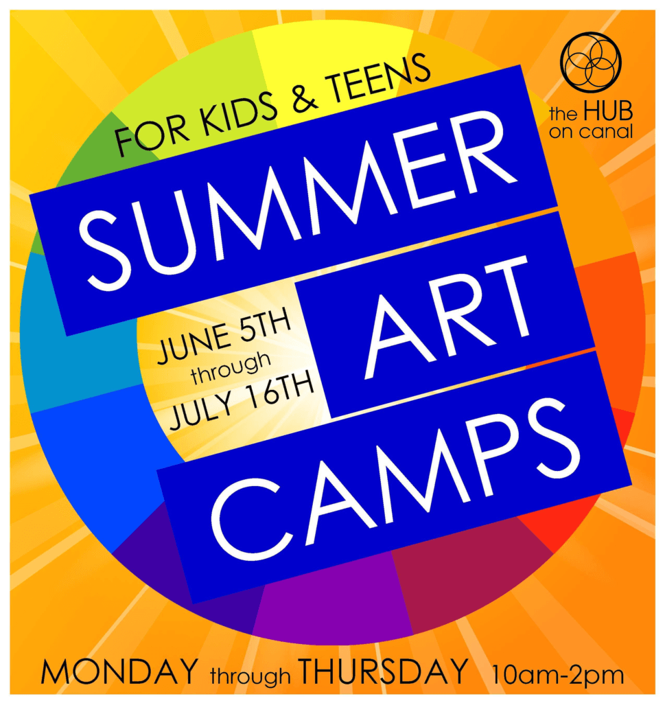 Art Camp Logo - KIDS - Summer Art Camp - June 26-29 - The Hub on Canal