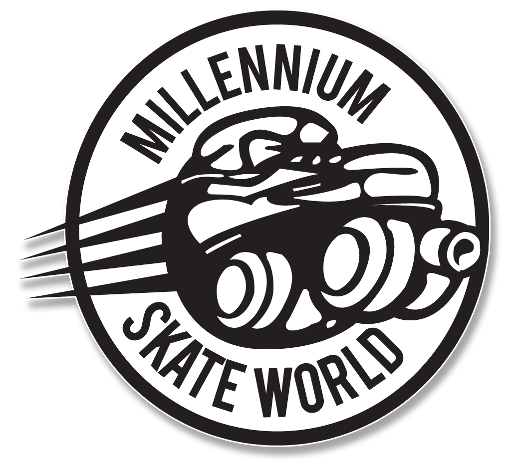 Roller Skate Logo - Roller Rink. Camden NJ. Millennium Skate World