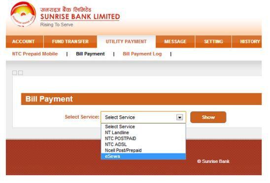 Sunrise Bank Logo - Load fund from Sunrise Bank