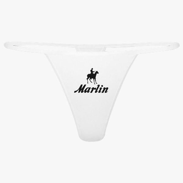 Marlin Firearms Logo - Marlin Gun Logo Thong | Customon.com