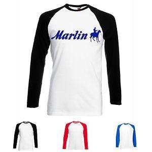 Marlin Firearms Logo - Marlin Firearms GUN LOGO Long sleeve Shirts S-XXL print by EPSON | eBay