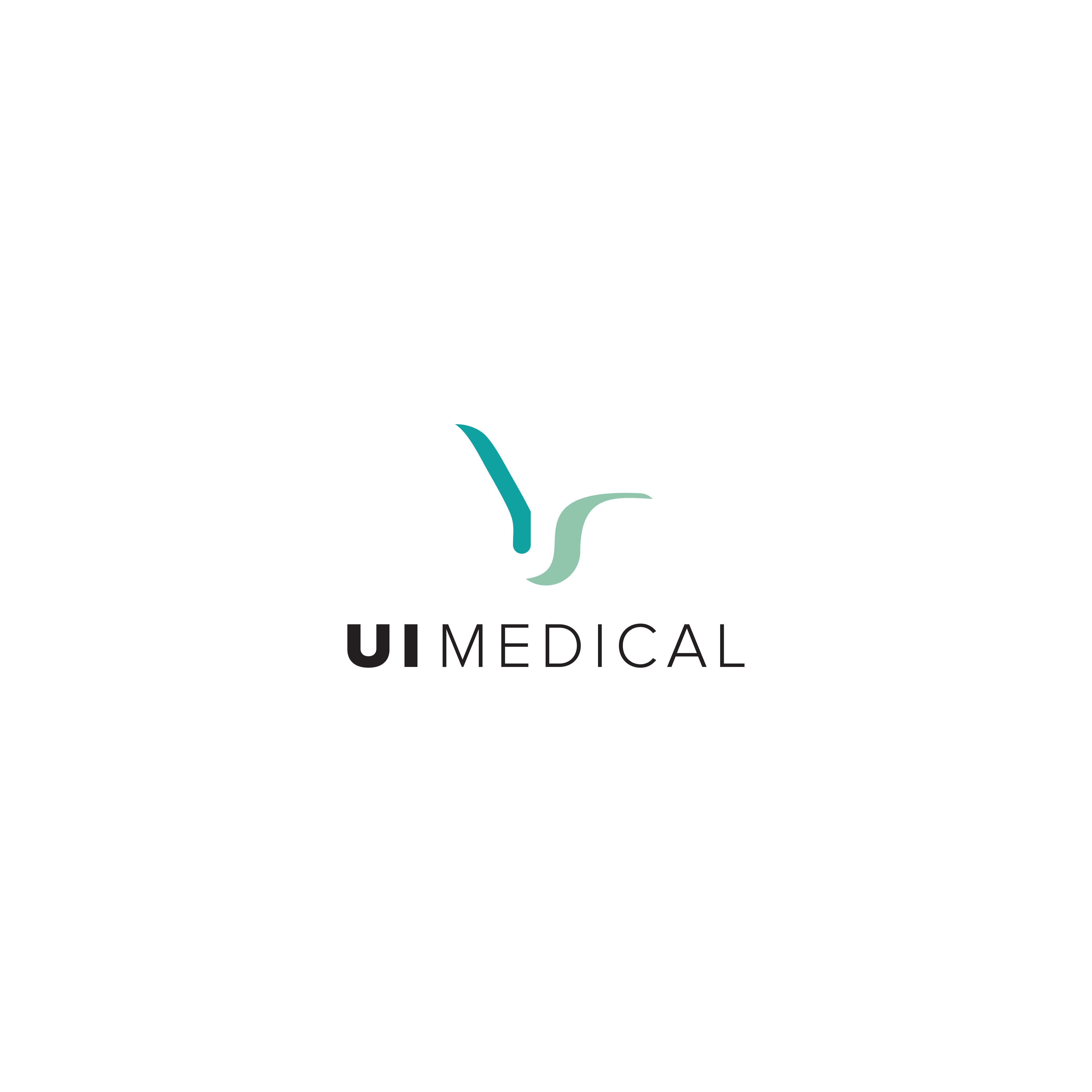 Blue Green and White Logo - Media Kit - UI Medical