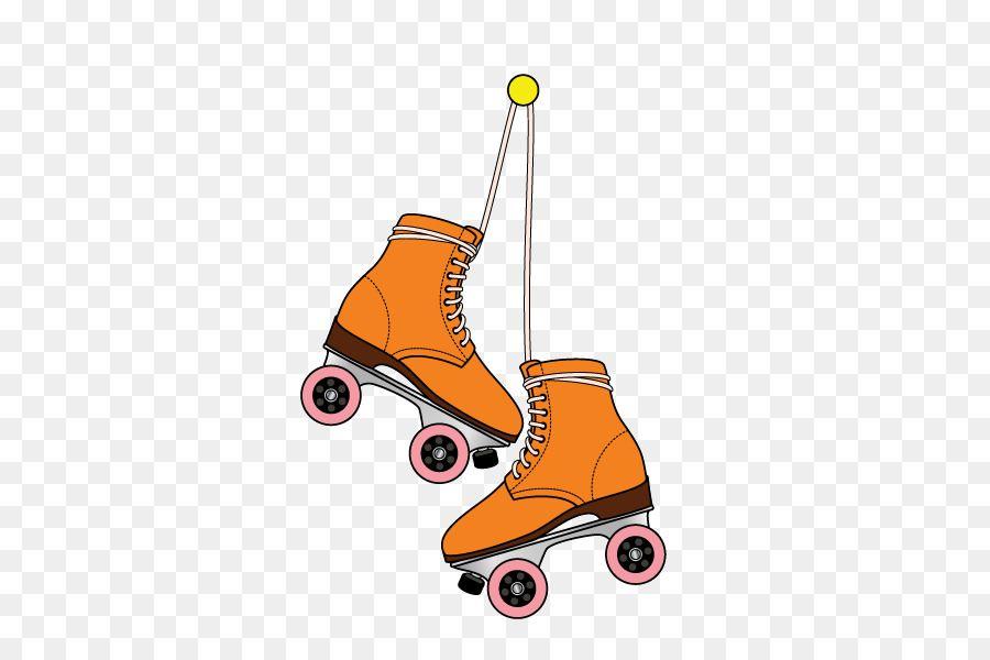 Roller Skate Logo - Shoe Roller skates Ice skating Roller skating - Skate cartoon vector ...