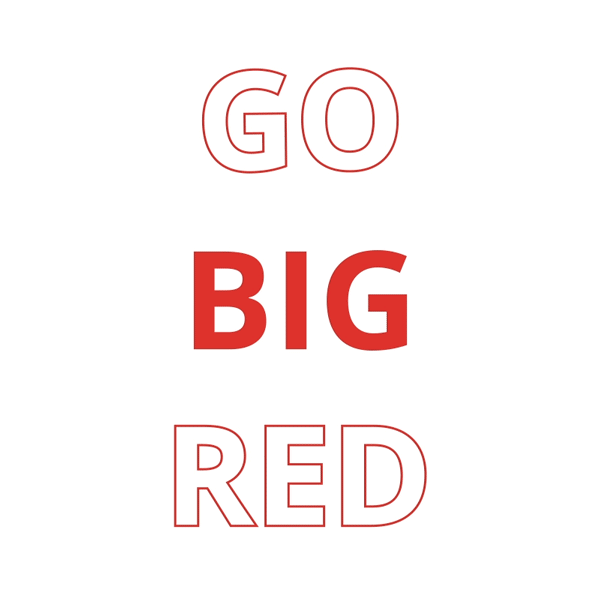Go Big Red Logo - SkyhookShareables #GoBigRed. SkyhookFX Above the Next Level