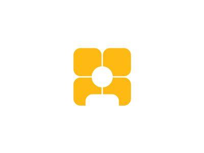 Yellow Person Logo - Alex Tass, logo designer / Projects / LOGO DESIGN projects 2016 ...