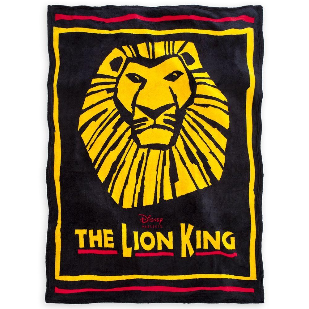 Lion King Broadway Logo - The Lion King the Broadway Musical - Show Logo Fleece Blanket - The ...