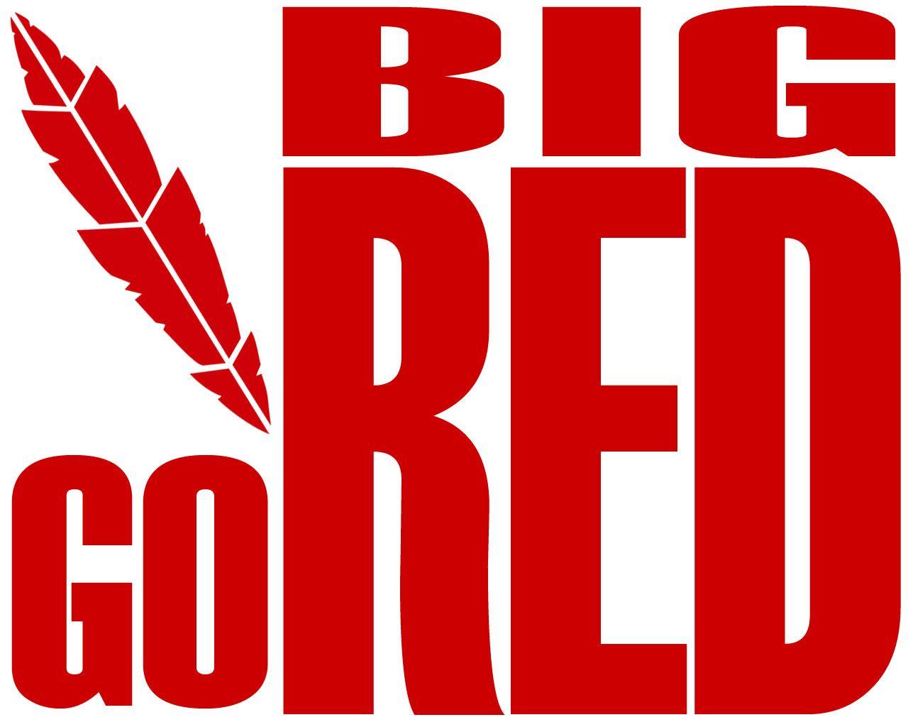 Go Big Red Logo - Media School District