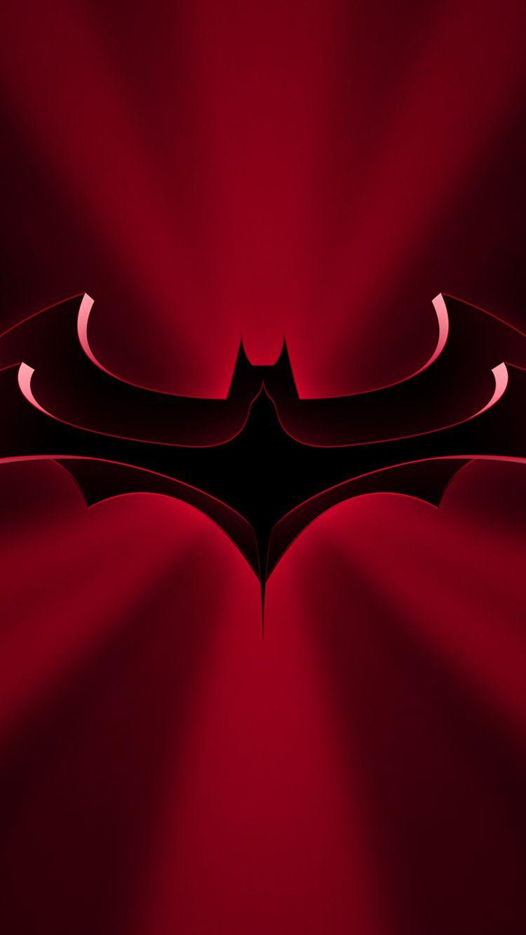 Black and Red Batman Logo - LogoDix
