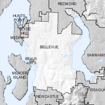 City of Bellevue WA Logo - GIS Data Portal of Bellevue