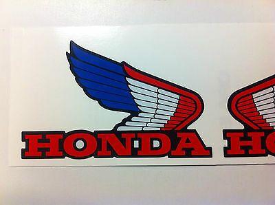 Honda Team Honda ATC Reproduction Decal 3.25" 250R 350X 70 200X ATC350X