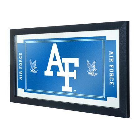 NCAA Air Force Logo - NCAA Air Force Falcons Framed Logo and Mascot Mirror - Walmart.com