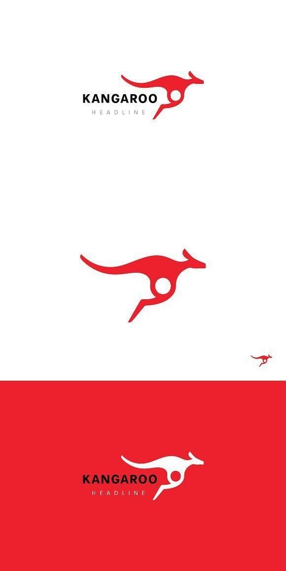 Kangaroo Business Logo - Kangaroo logo. | Logo Design* Group Board | Pinterest | Kangaroo ...