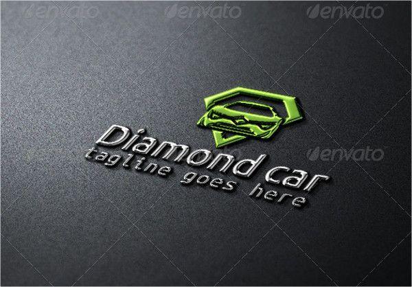 Diamond Car Logo - 9+ Abstract Diamond Logo Design - Free Sample, Example, Format ...