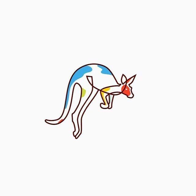 Kangaroo Business Logo - Kangaroo Logo by Gaga Vastard @gagavastard logoinspiration.net ...