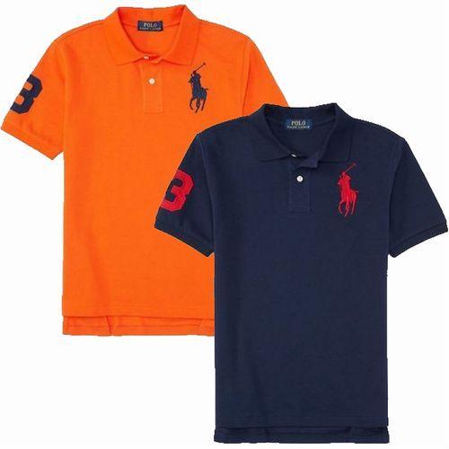 Ralph Lauren Navy Blue Polo Horse Logo - BABY 7R: Polo Ralph Lauren (polo Ralph Lauren) big pony polo shirt