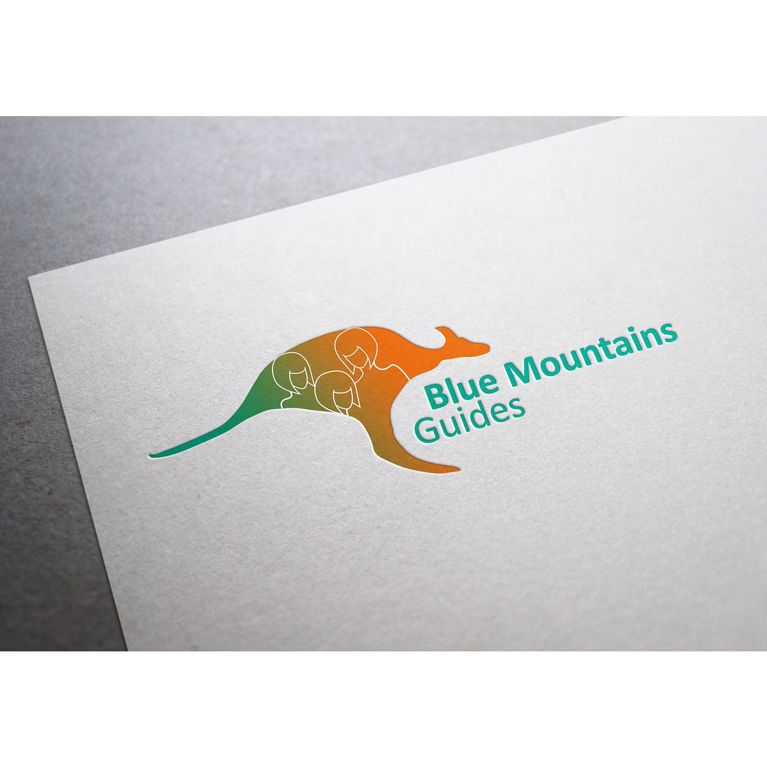 Kangaroo Business Logo - Economical, Elegant, Business Logo Design for Blue Mountains Guides ...