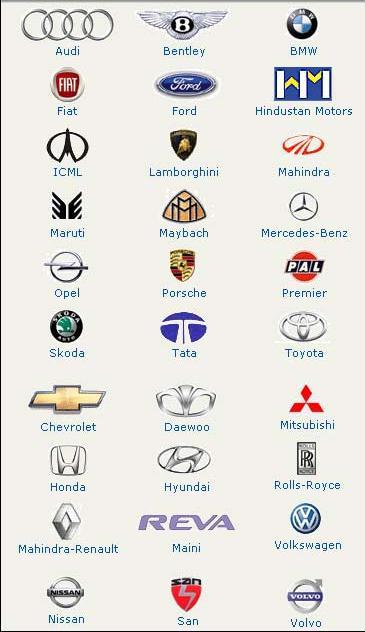 Diamond Car Logo - Car Logos With Names