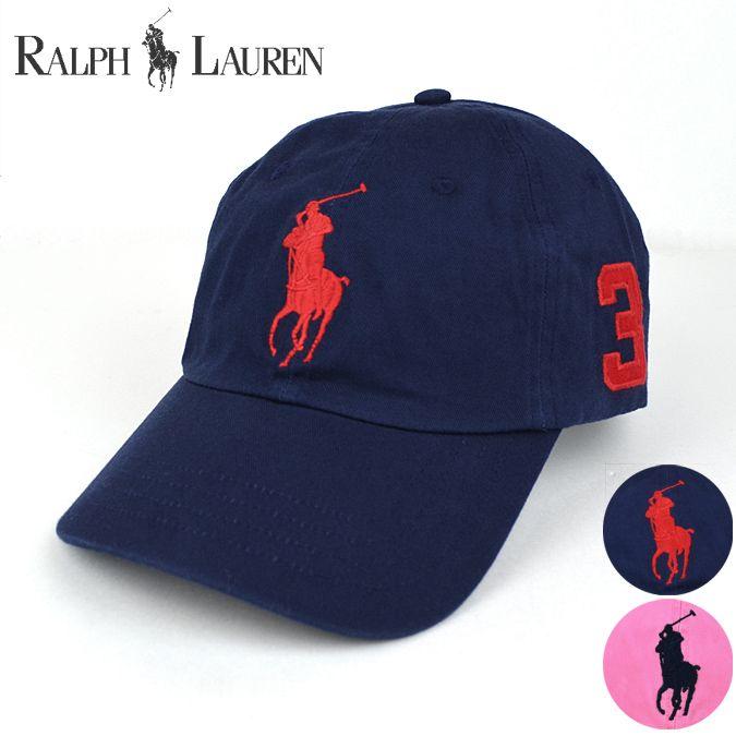 Ralph Lauren Navy Blue Polo Horse Logo - NAKED STORE: POLO Ralph Lauren Polo Ralph Lauren BIG PONY CAP Big