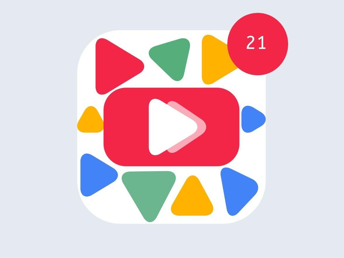 YouTube iPhone Logo - YouTube App Icon Logo Redesign by Zayn Kitai Jogia | Dribbble | Dribbble