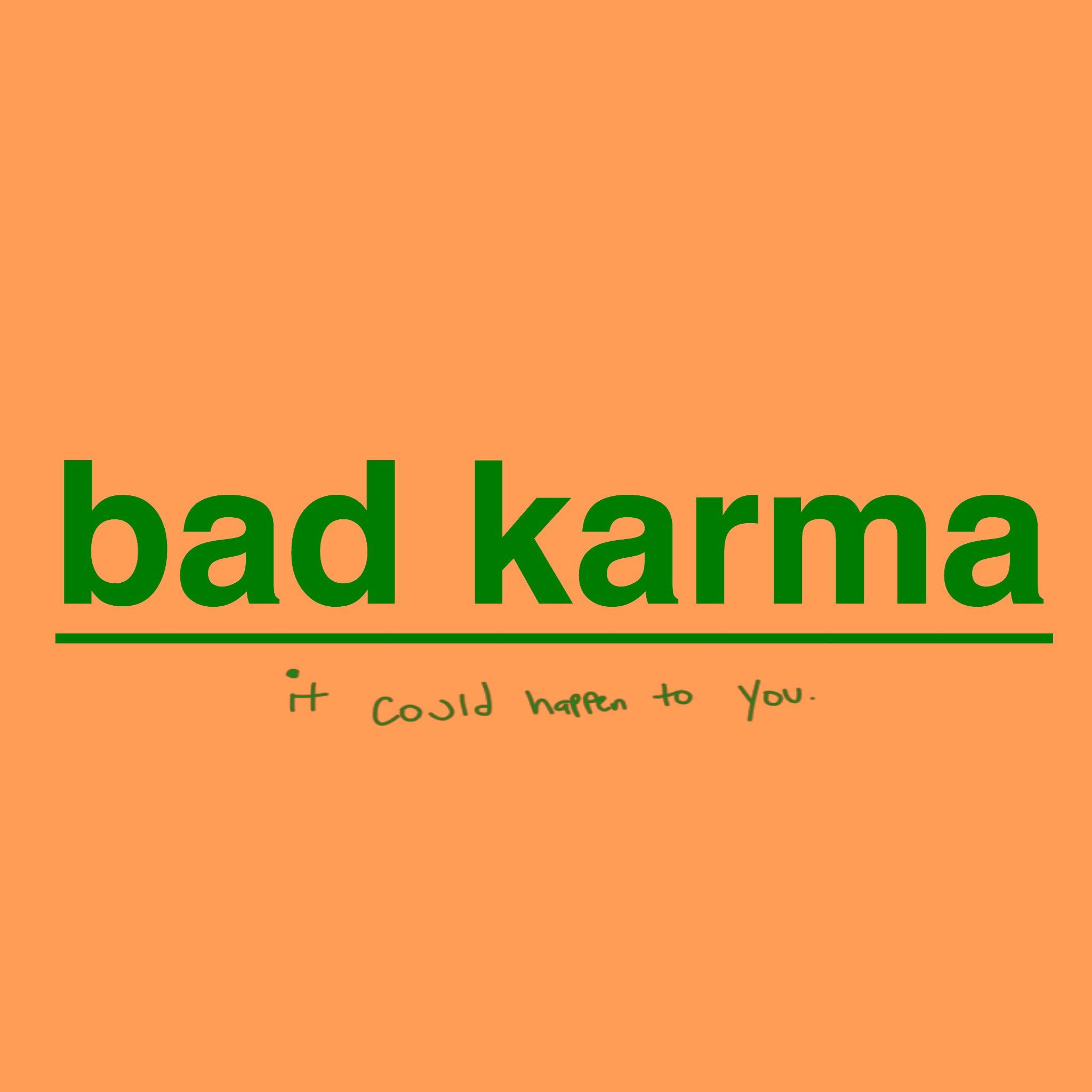 Bad Karma Logo - BH