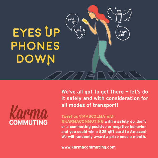 Bad Karma Logo - Distracted Commuting = Bad Karma!! | MASCO