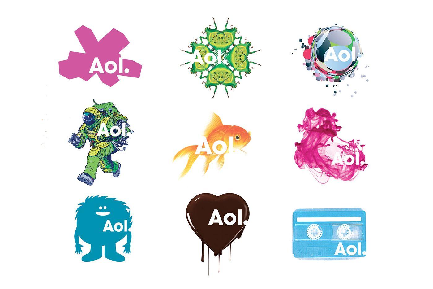 Original AOL Logo - AOL — Janice Chow