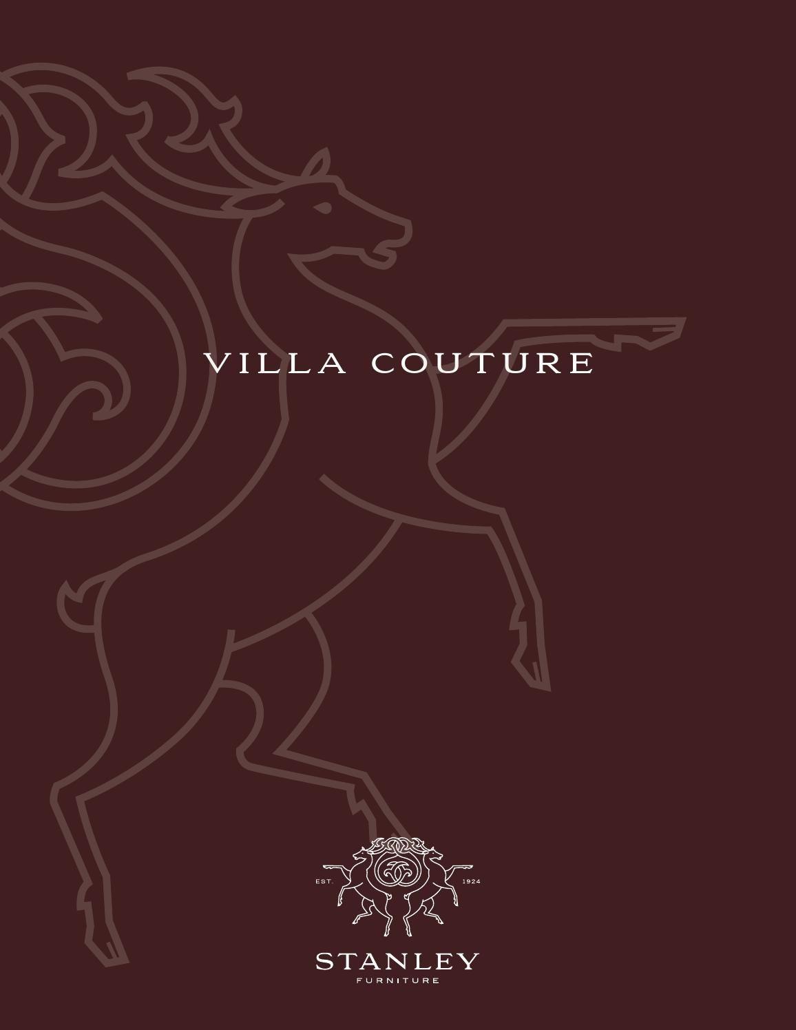 Couture Furniture Logo - Stanley Furniture Villa Couture Catalog