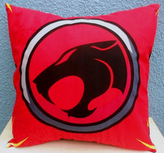 Couture Furniture Logo - Thundercats Logo Fabric Cushion handmade by Alien Couture | Etsy