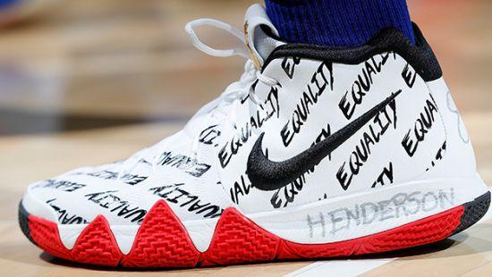 Basketball Players Shoes Logo - NBA Players Take Steps Toward Equality In Limited Edition Sneakers