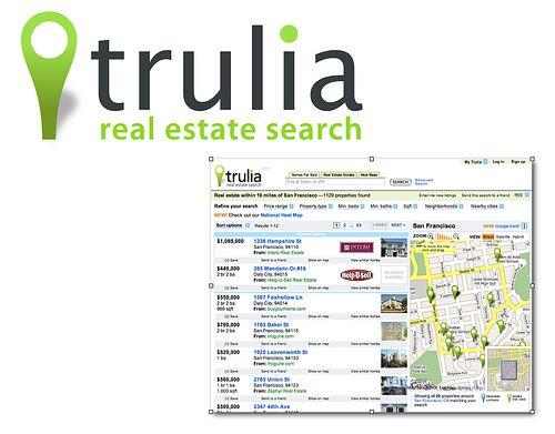 Trulia.com Logo - Trulia.com Logo & Interface