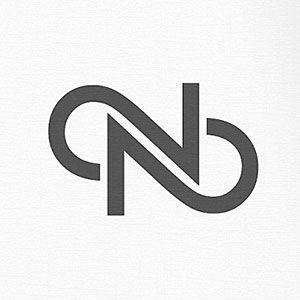 Two N Logo - I like the mix of two N | Kawaii | Letter logo, Logos et Logo design