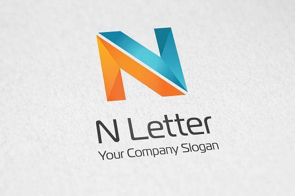 Two N Logo - Letter N Logo Vector Icon ~ Logo Templates ~ Creative Market